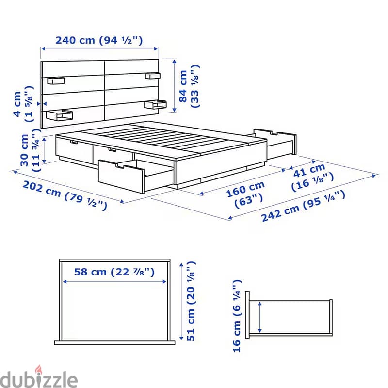 IKEA bed for Sale 2