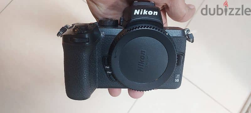 nikon z50 and the lens 1