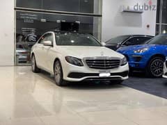 Mercedes-Benz E300 2019 white