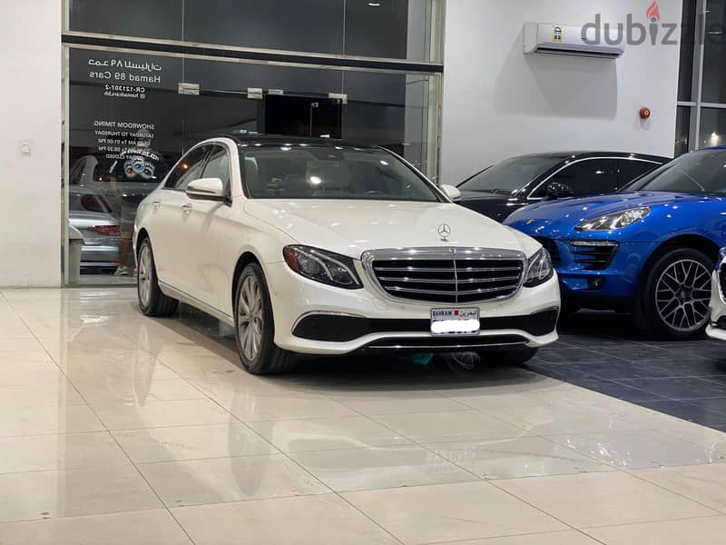 Mercedes-Benz E300 2019 white 0