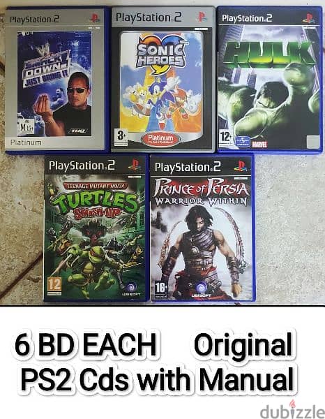 Original PS2 and Ps4 Games Excellent condition 1