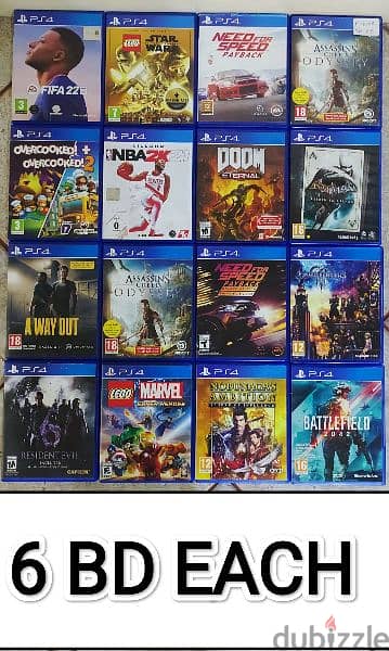 Original PS2 and Ps4 Games Excellent condition 5