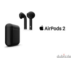 Apple AirPods with Charging Case EXCELLENT quality avi Black and White 0