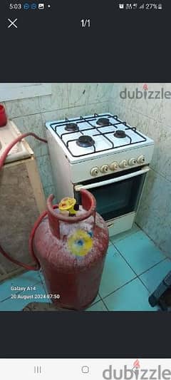 Gas Stove with Gas Cylinder for Sale BD. 35.000 0