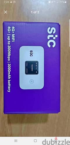 Brand new Huawei 4G+ mifi for STC 3000mah Battery 0