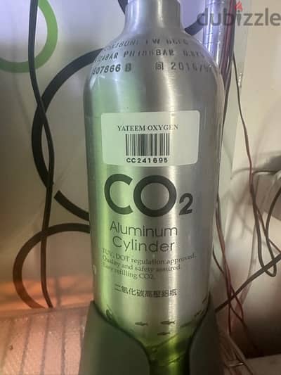 Co2 Cylinder for Aquarium Plant