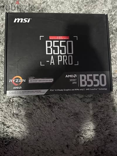 msi B550-A PRO motherboard