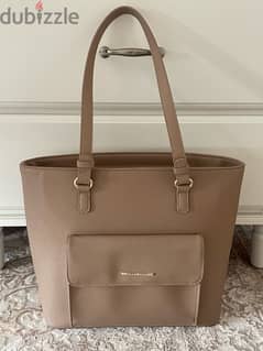 Beige-Pink Jenny Fairy Laptop Bag 0