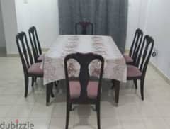 6 seater dining table set 0