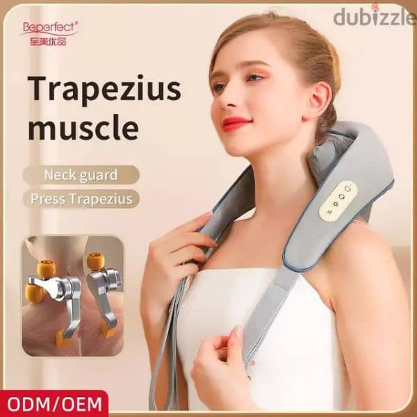 Professional neck massager & shoulder massager manual for neck pain 1