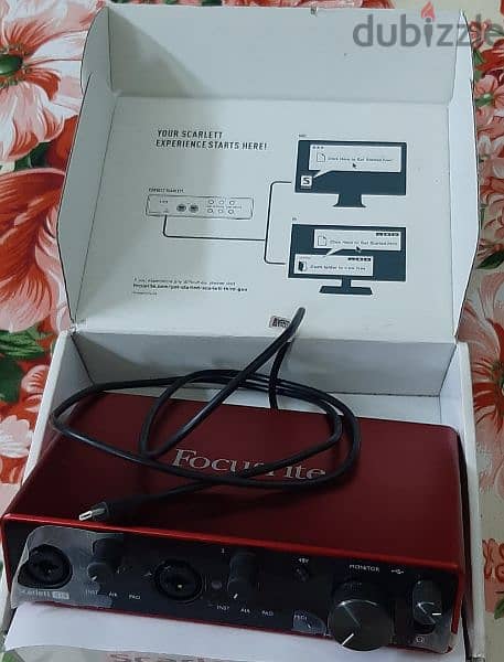 AUDIO STUDIO INTERFAEC FOCUSRITE 4I4 GENERATION 3 FOR SALE 6