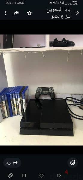 ps4 for sale for 65 bd with 10 games and controller 1