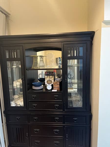 dark wood cabinet 1