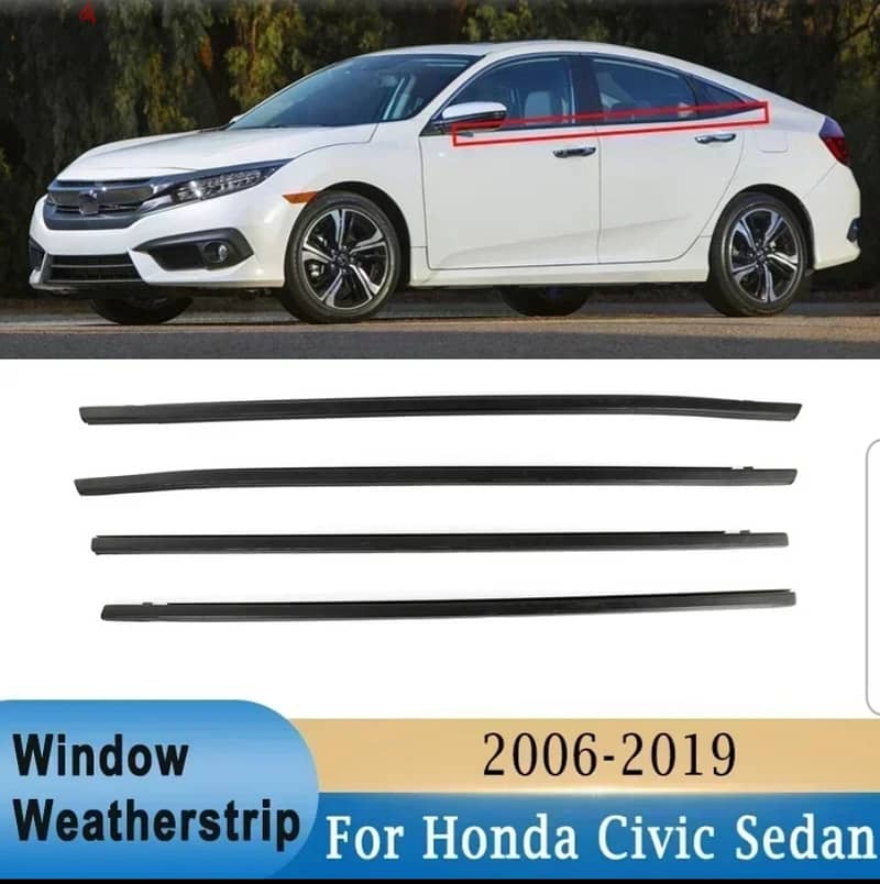 Honda Civic weather strip 0