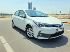 Toyota Corolla 2019-2.0 XLI &Sun Roof