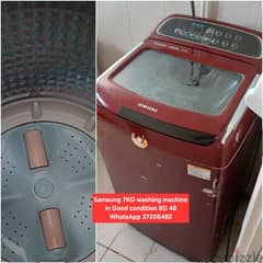 Samsung 7.5 kg washing machine and other items for sale with Delivery