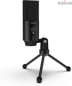 FIFINE K683A Unidirectional USB Desktop PC Microphone with Pop Filter 0