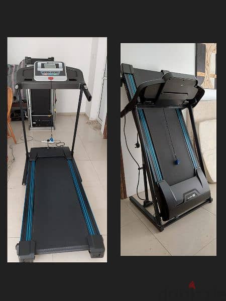 treadmill very clean 75bd 110kg foldable 35139657 whstapp only 0