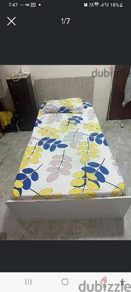 bed room set and 4 seater sofa for sale in perfect condition 7