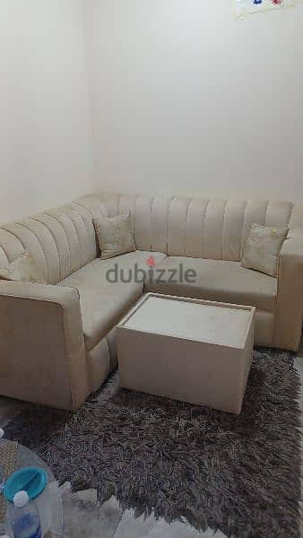 bed room set and 4 seater sofa for sale in perfect condition 8