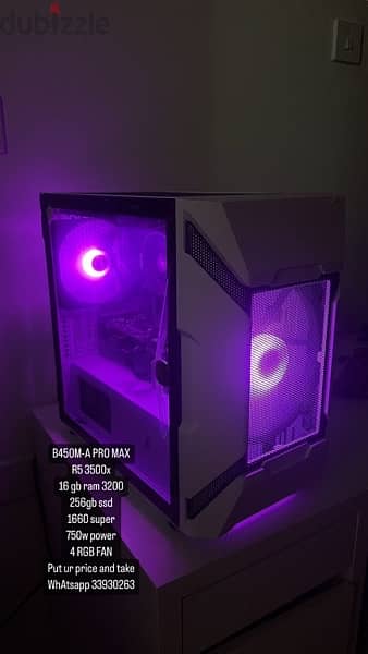 new gaming pc just use a few months 0