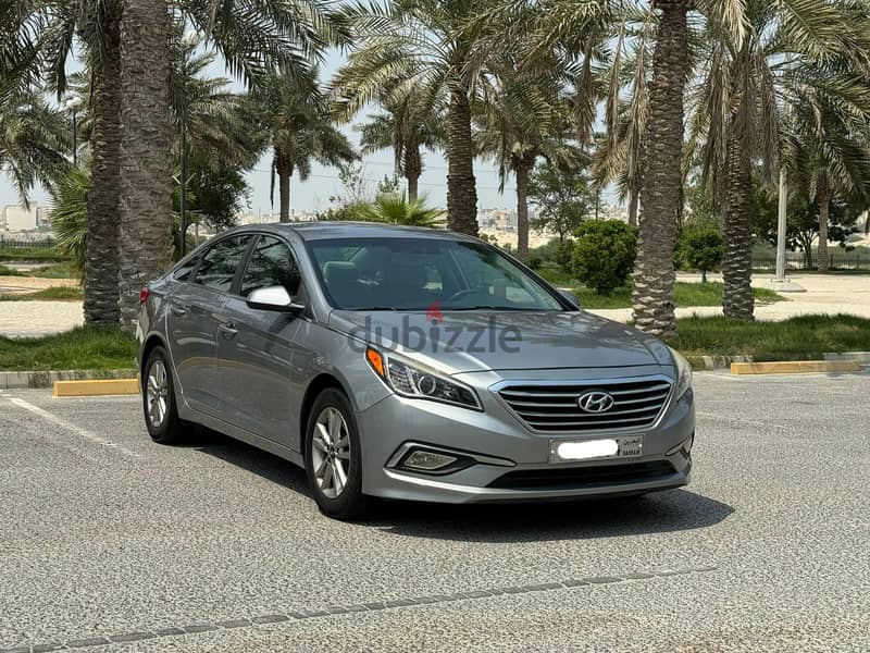 Hyundai Sonata 2016 silver 0