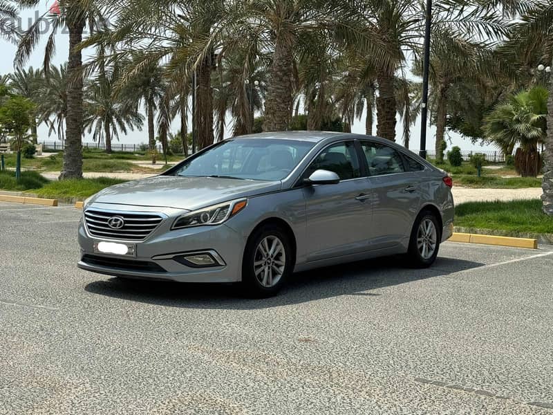 Hyundai Sonata 2016 silver 1