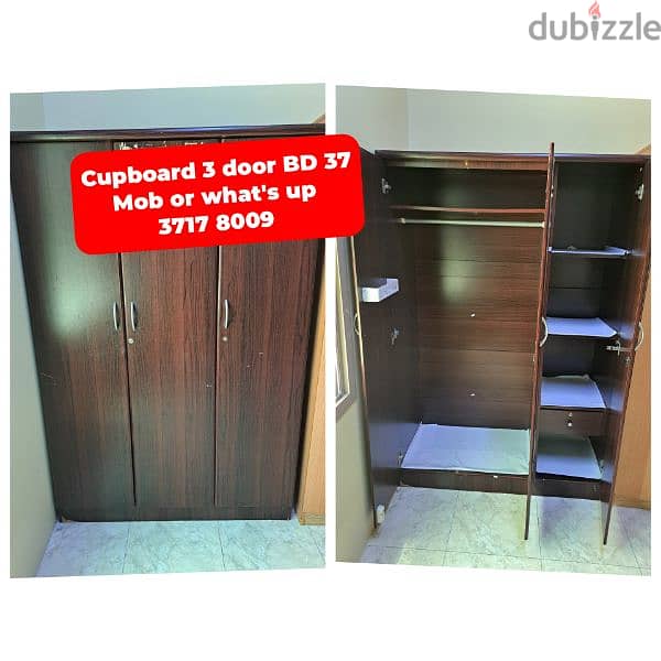 Cupboard 4 door and other household items for sale with delivery 8