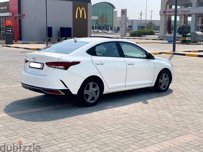 Hyundai Accent 2021 white 5