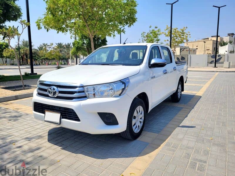 TOYOTA HILUX 2.0 
Double Cabin Pick-up Excellent Condition 0