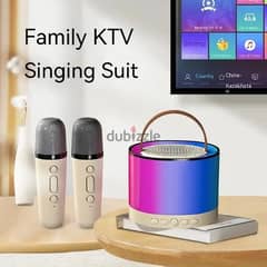 K52 Bluetooth Speaker with Light with Wireless Microphone