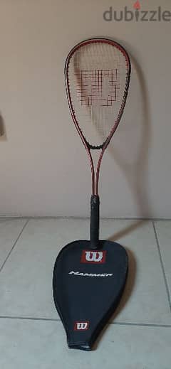 Wilson hammer tour pro squash racket 0