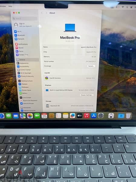 Used MacBook Pro 14inch M1 Pro 1TB 3