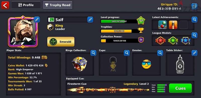 8 ball pool account for sale 2