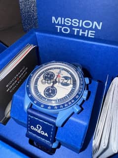 Omega Swatch Super Blue Moon Limited Edition 0