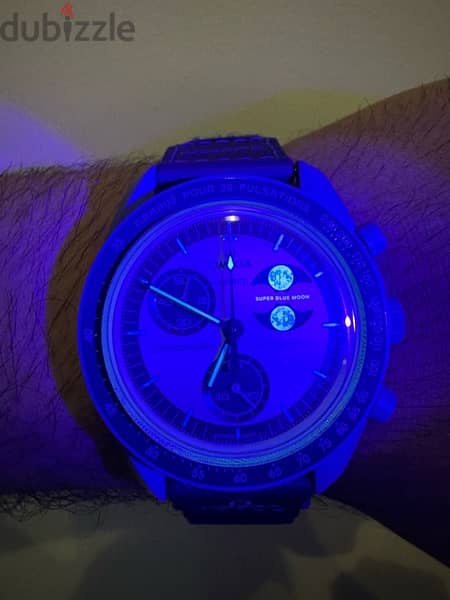 Omega Swatch Super Blue Moon Limited Edition 1