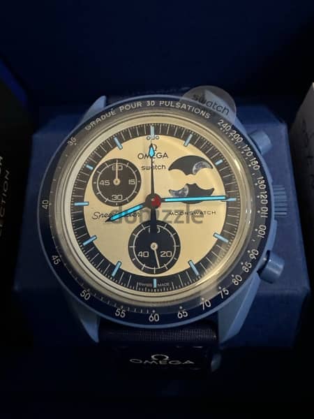 Omega Swatch Super Blue Moon Limited Edition 3