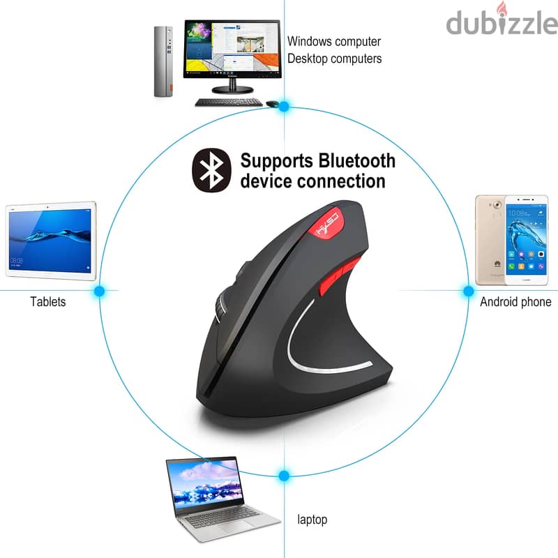 HXSJ Wireless / Bluetooth Mouse 4