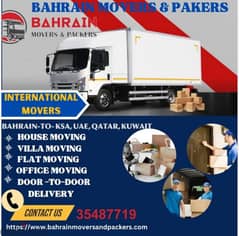 Bahrain movers and Packers House office store shop villa Shifting