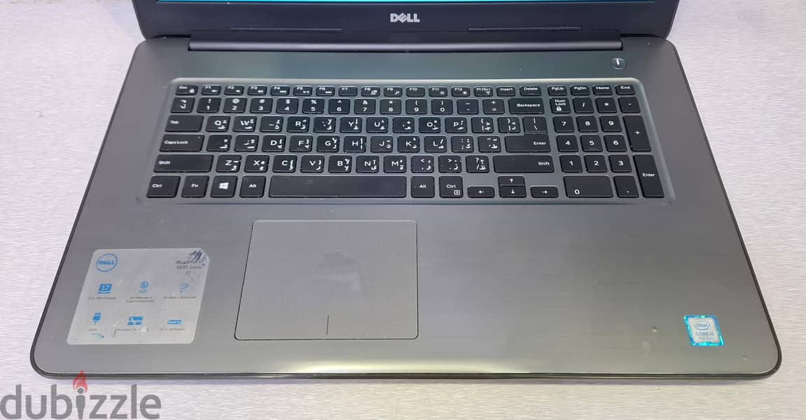 DELL Core i5 7th Generation Laptop 17.3"HD+ Display 16GB RAM 256GB SSD 4