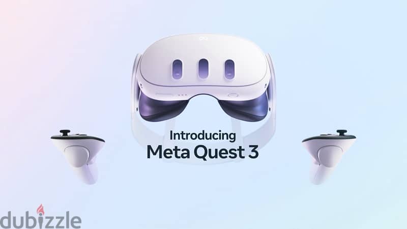 للبع نظارة vr meta quest3 بحالة الجديده مع جميع المرفقات 0