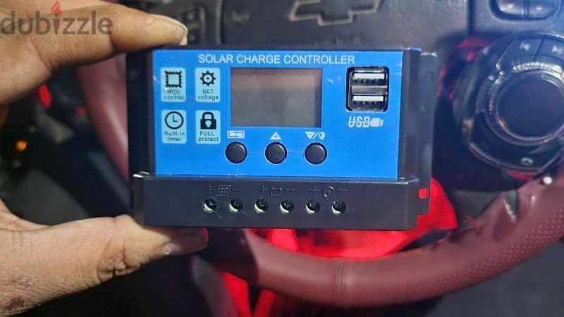 solar charger with controller for cars 3