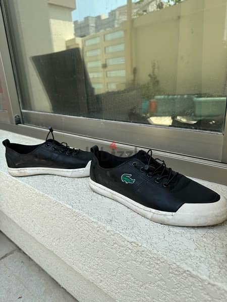 lacoste shoes size 42-43 very little used 2