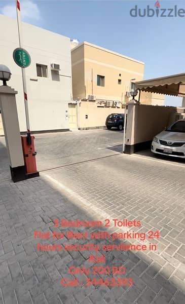 Flat for Rent 3 Bedroom 2 Bathroom with security & covered parking 2