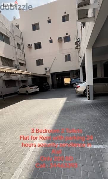 Flat for Rent 3 Bedroom 2 Bathroom with security & covered parking 3