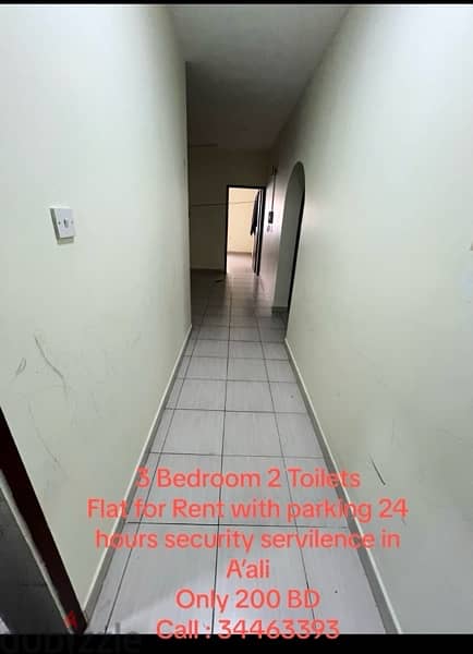 Flat for Rent 3 Bedroom 2 Bathroom with security & covered parking 8