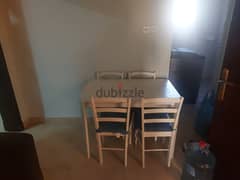 Dining Table for sale and single bed