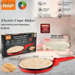 Electric Crepe Maker
Good quality 
free home delivery