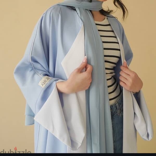 Abaya Blue 2