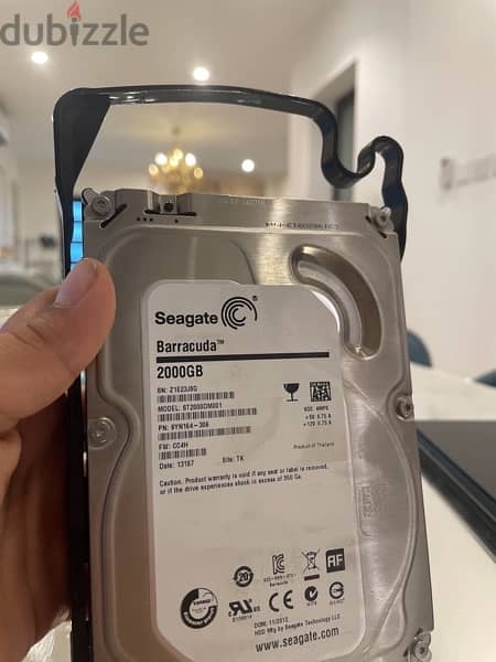 2tb hard drive hdd 0